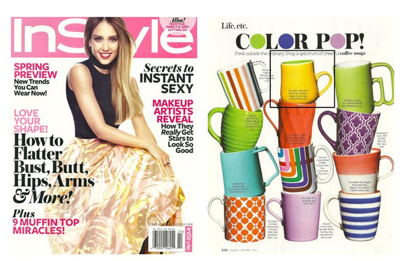 InStyle Magazine – ‘Color Pop!’ – with Robert Siegel Studio Mug